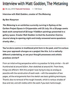 artist interview
